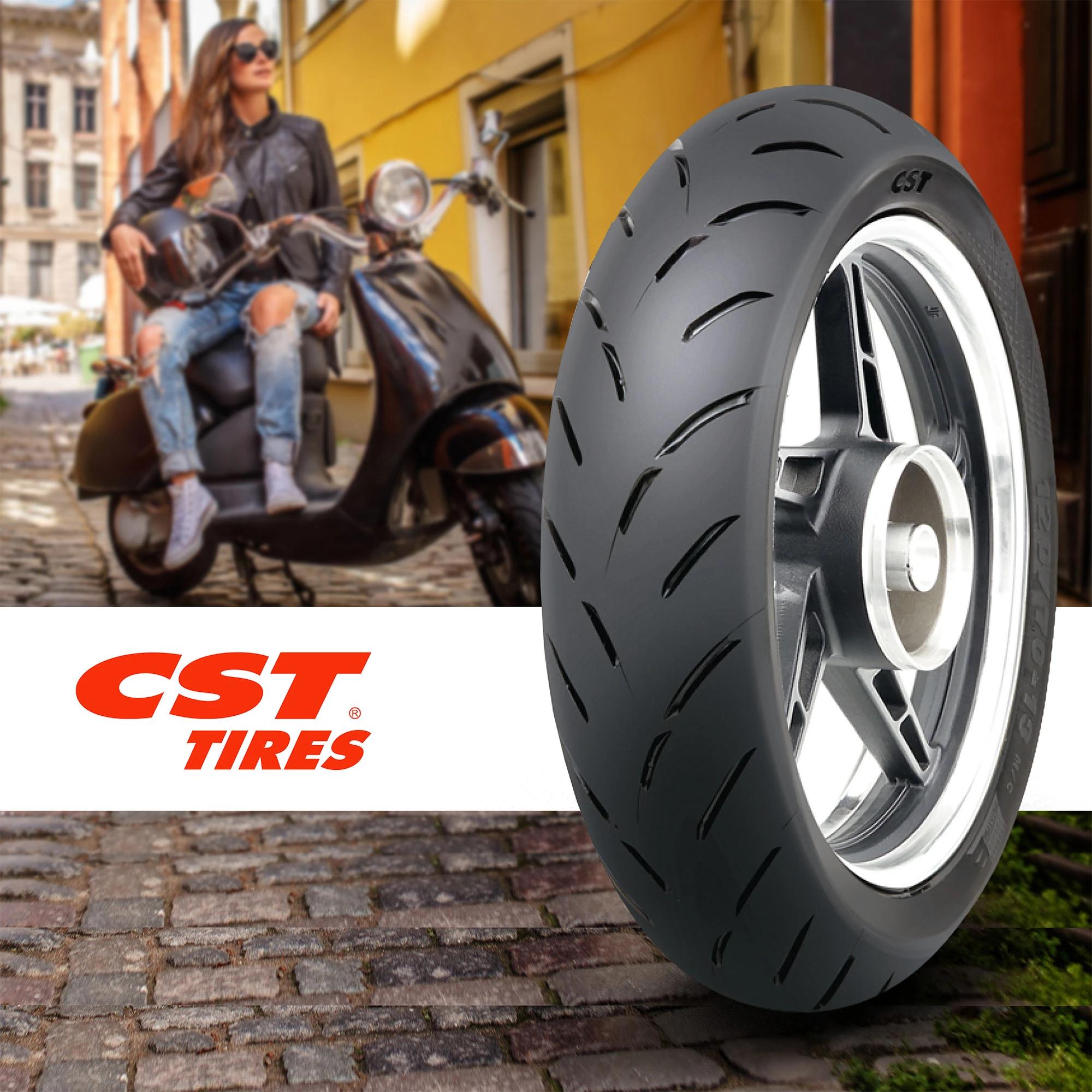 Llanta Moto Scooter 110/70-13 CST CM-TR 54L Sellomatic 4