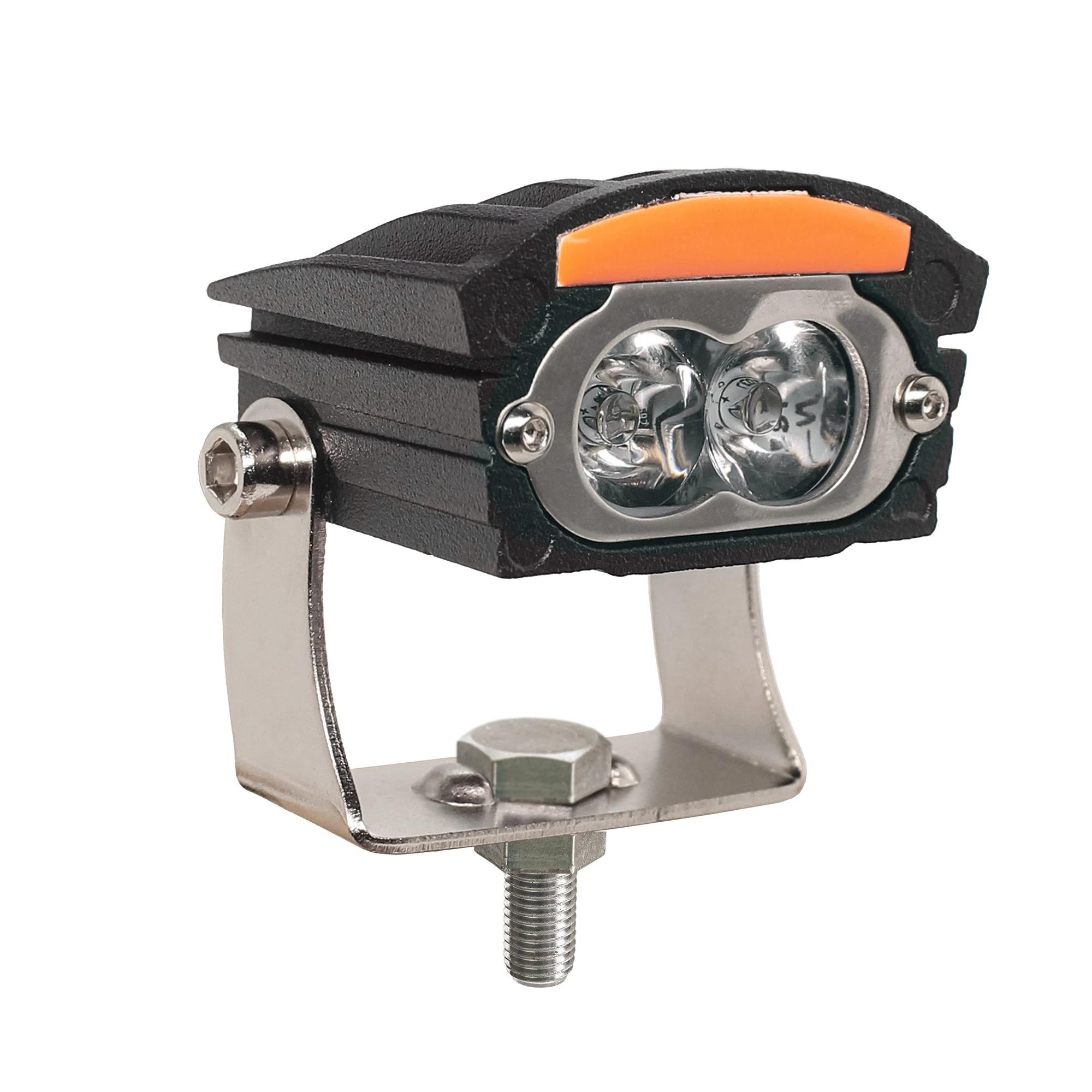 Exploradora LED Tipo Wall-E para Moto 12V DC Luz Blanca 20W 2400 Lúmenes 2