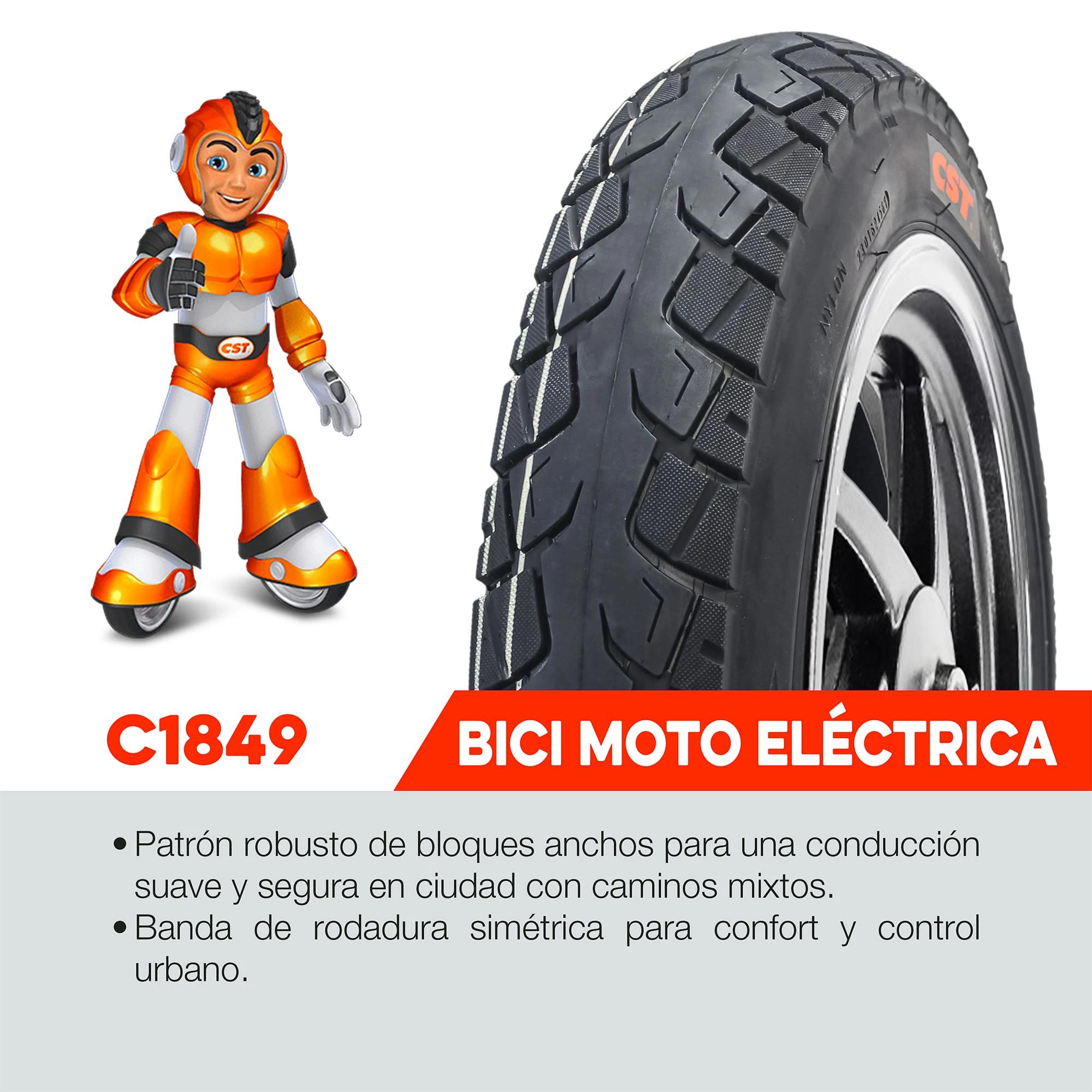 Llanta 16x3.00 CST C1849 TL para Moto Eléctrica 2