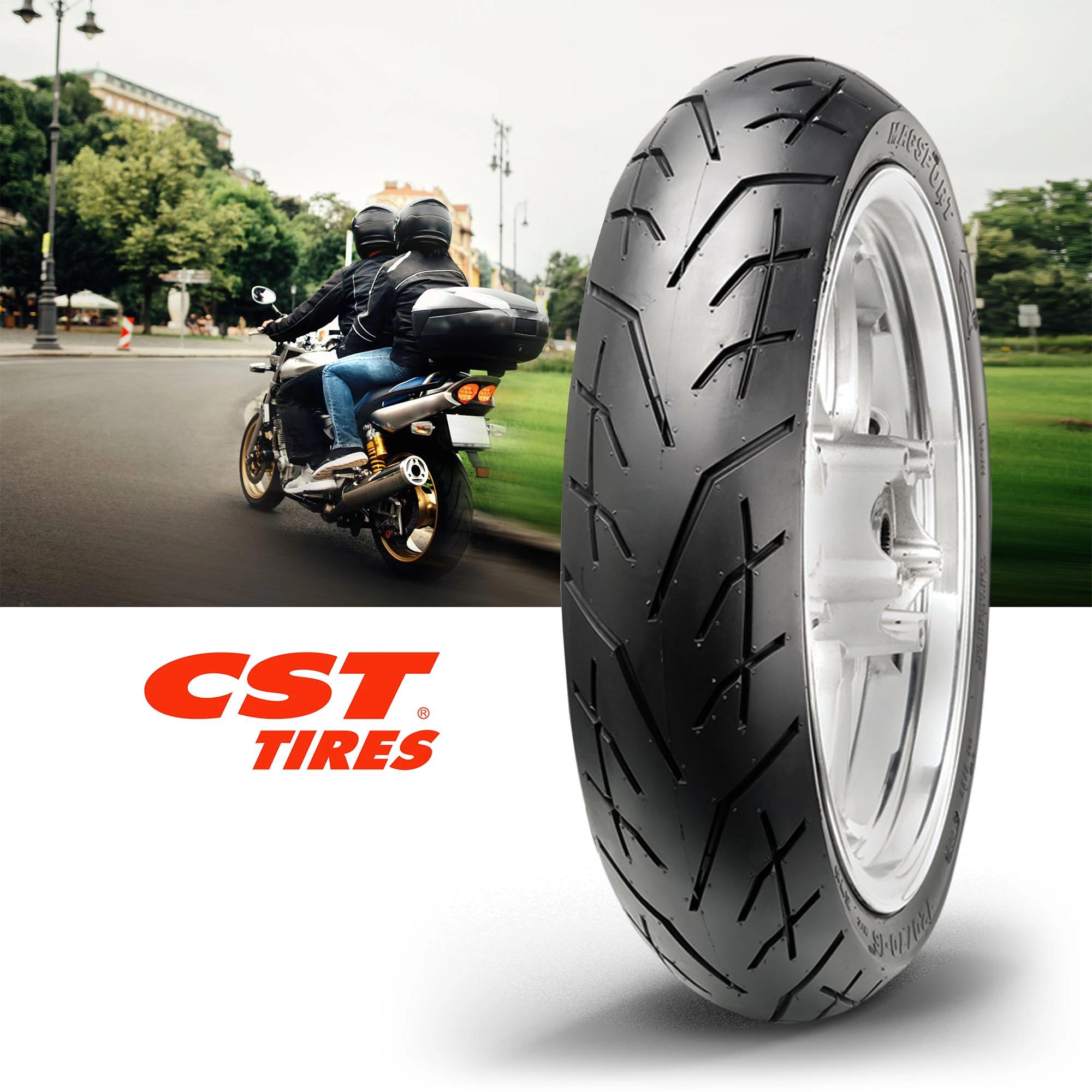 Llanta 90/90-14 CST C6501 TL 46P para Scooter 4