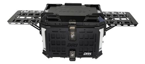 Maletero Dr1 Alupro Titan Aluminio Negro 45 Lt
