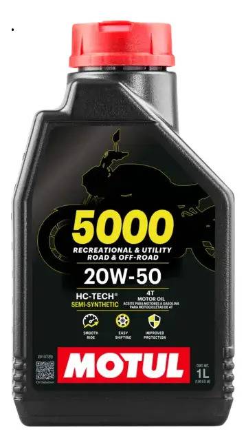 Aceite Lubricante Motor Moto Motul 5000 Sintetico 20w-50 1l