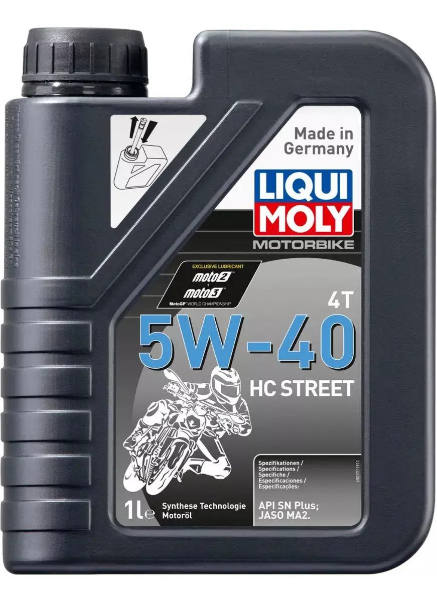 Aceite 5w40 Sintetico Street Moto 4t Liqui Moly 1l