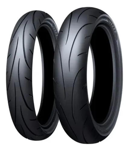 Llantas Combo Dunlop 110/70/17 Y 140/70/17 Fz Pulsar Gixxer