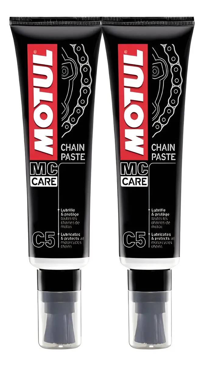 2 Motul C5 Lubricante Cadena En Crema Duradero Original X2