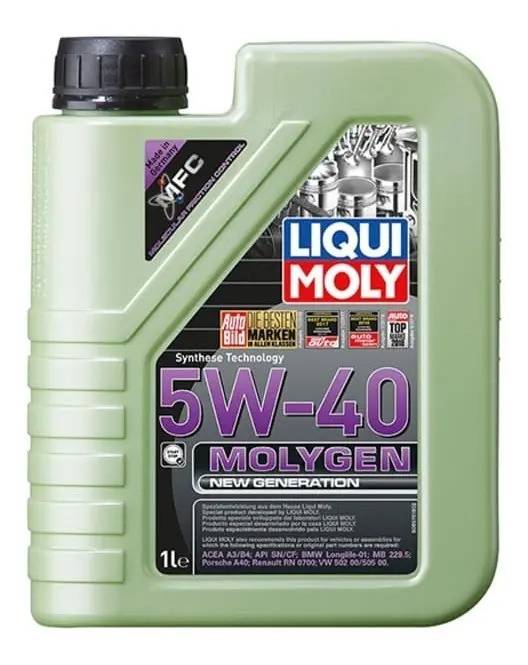 Aceite 5w40 Hc Molygen New Generat Dual Liqui Moly 1l