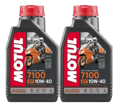 Aceite Para Motor Motul Sintético 10w-40 Para Moto/cuatriciclo