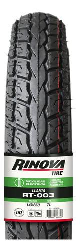 Llanta Moto Eléctrica 14x250 Rinova Rt-003 Tl(64-254) 250-10