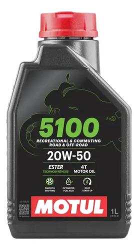 Motul Aceite 20w50 5100 Semi Sintético 1 Litro Motos