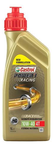 Aceite Castrol Power 1 Racing 4t 10w40 Sintetic 1 Litro