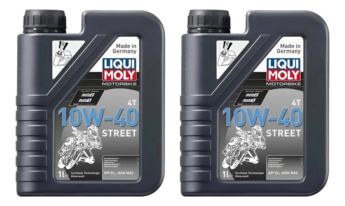 Aceite Pulsar Ns200 10w-40 Street 2lt Sintetico Liqui Moly