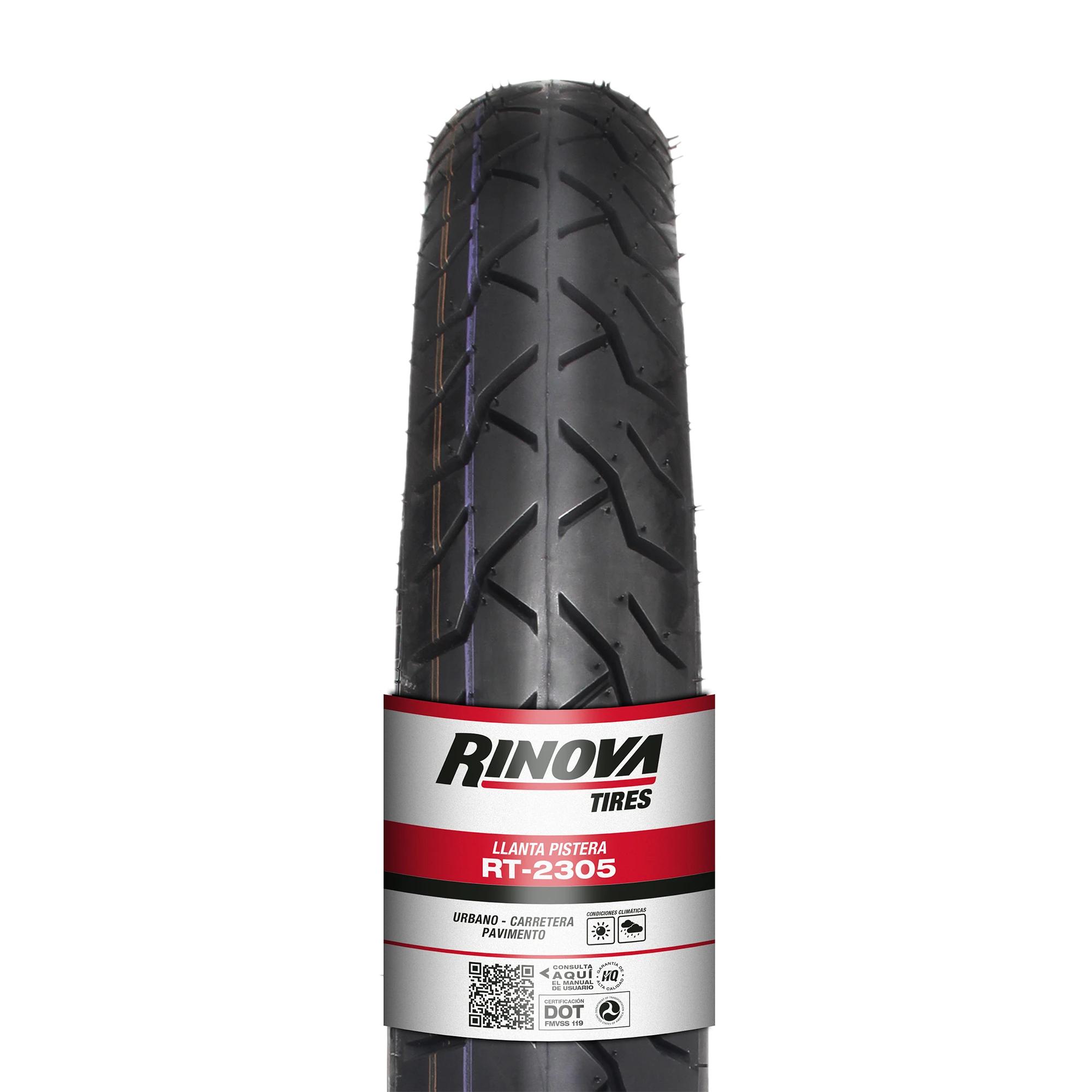 Llanta Moto Pistera 300-18 Rinova Tires RT-2305 TT 55L